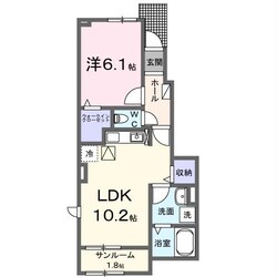 アバンダントの物件間取画像